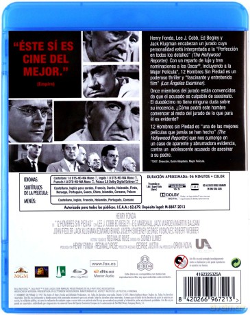 Dwunastu gniewnych ludzi [Blu-Ray]
