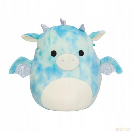 SQUISHMALLOWS Błękitny smok Keith, Pluszak, 30cm
