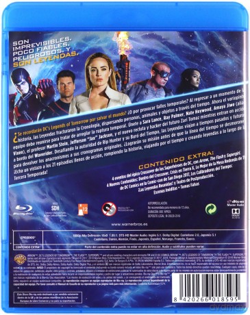 DC's Legends of Tomorrow Season 3 [3xBlu-Ray]