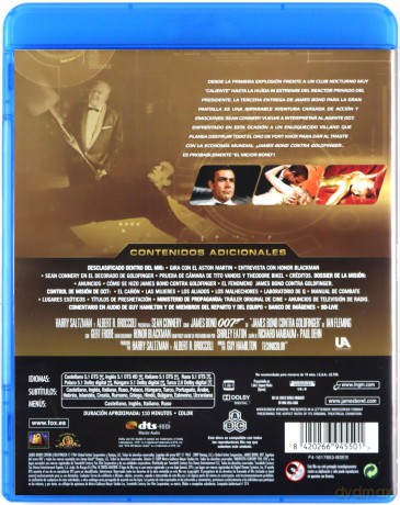 007 James Bond Goldfinger [Blu-Ray]