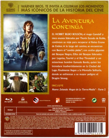 The Hobbit: The Desolation of Smaug (Hobbit: Pustkowie Smauga) [Blu-Ray]