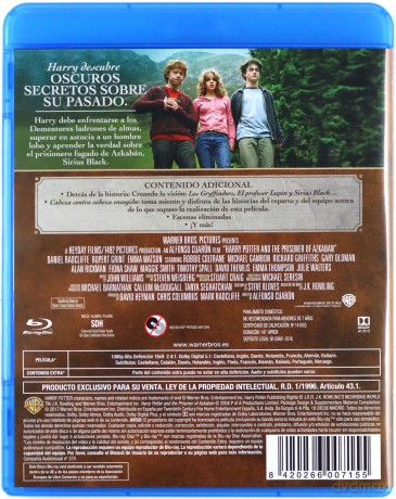 Harry Potter and the Prisoner of Azkaban (Harry Potter i więzień Azkabanu) [Blu-Ray]