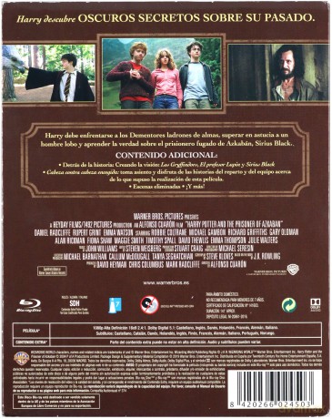 Harry Potter and the Prisoner of Azkaban (Harry Potter i więzień Azkabanu) [Blu-Ray]