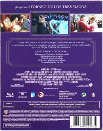 Harry Potter and the Goblet of Fire (Harry Potter i Czara Ognia) [Blu-Ray]