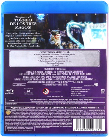 Harry Potter and the Goblet of Fire (Harry Potter i Czara Ognia) [Blu-Ray]