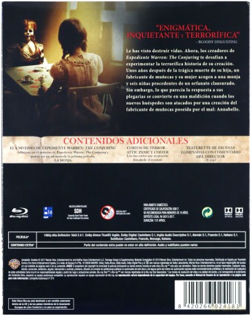 Annabelle: Creation (Annabelle: Narodziny zła) [Blu-Ray]