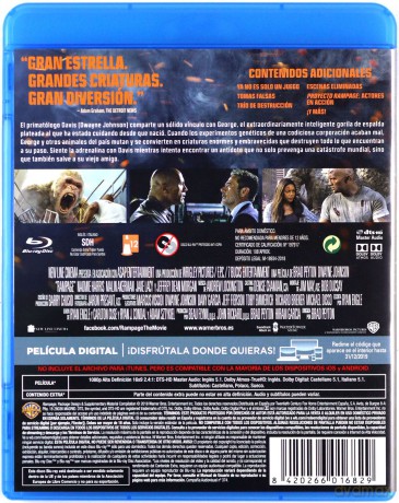 Rampage: Dzika furia [Blu-Ray]