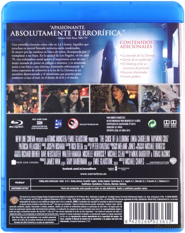 The Curse of La Llorona (Topielisko - Klątwa La Llorony) [Blu-Ray]