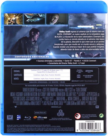 Obcy: Przymierze [Blu-Ray]