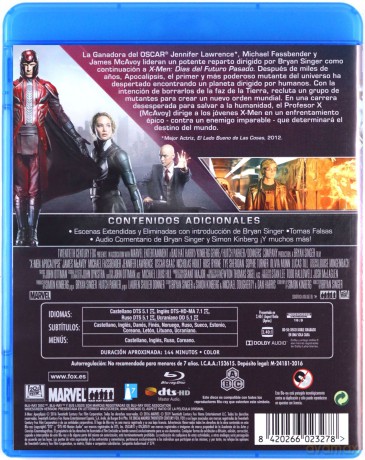 X-Men: Apocalypse [Blu-Ray]