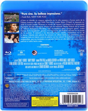 Barry Lyndon [Blu-Ray]