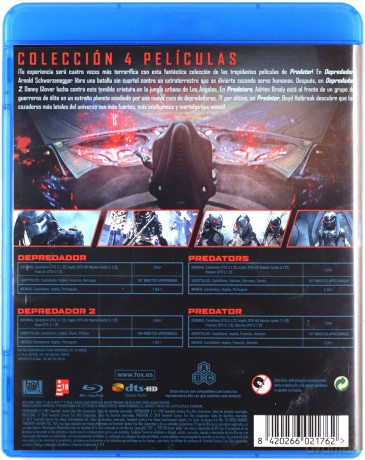 Predator 1-4 Collection [4xBlu-Ray]