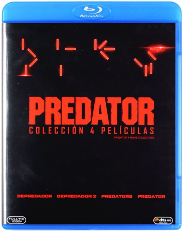 Predator 1-4 Collection [4xBlu-Ray]