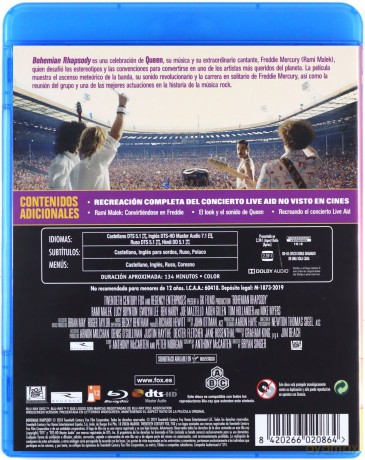 Bohemian Rhapsody [Blu-Ray]