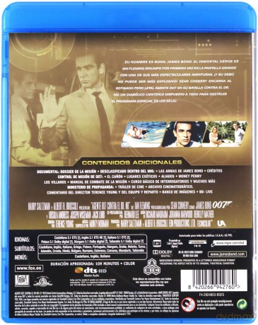 007 James Bond Doktor No [Blu-Ray]