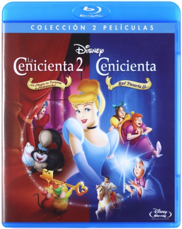 Cinderella II: Dreams Come True / Cinderella III: A Twist in Time (Kopciuszek II: Spełnione marzenia / Kopciuszek 3: Co by było gdyby...) (Disney) [Blu-Ray]