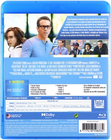 Free Guy [Blu-Ray]