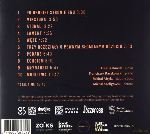 Amalia Umeda Quartet: Nowoświt [CD]