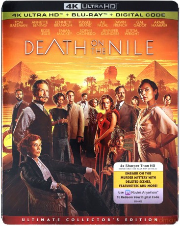 Death on the Nile (Śmierć na Nilu) [Blu-Ray 4K]+[Blu-Ray]