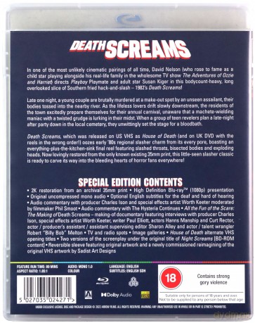 Death Screams (Dom śmierci) [Blu-Ray]