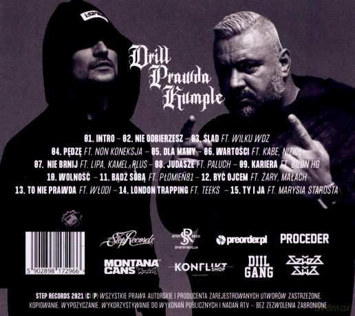 Kaczy Proceder: Drill Prawda Kumple [CD]