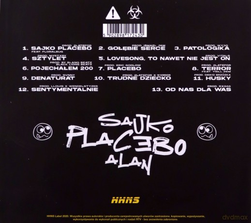 Alan: Sajko Placebo [CD]