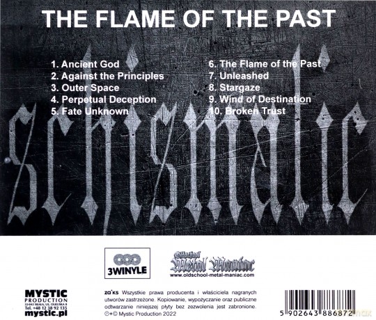 Schismatic: The Flame Of The Past [CD]