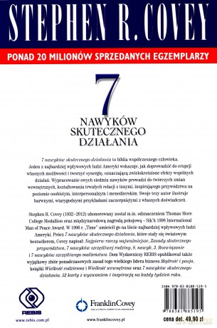 7 nawyków skutecznego działania - R. Covey Stephen [KSIĄŻKA]