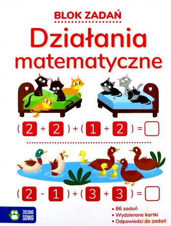 Blok zadań. Działania matematyczne - Leszek Gołuchowski [KSIĄŻKA]
