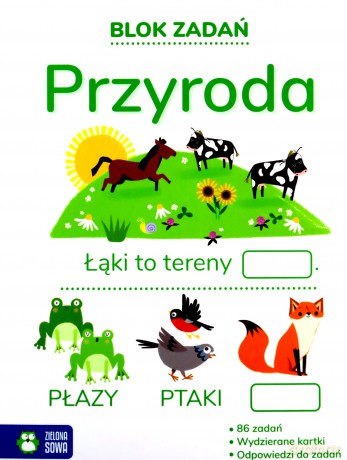 Blok zadań. Przyroda - Elżbieta Gierek [KSIĄŻKA]