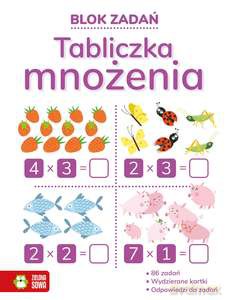 Blok zadań. Tabliczka mnożenia - Iza Gołuchowska [KSIĄŻKA]