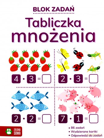Blok zadań. Tabliczka mnożenia - Iza Gołuchowska [KSIĄŻKA]