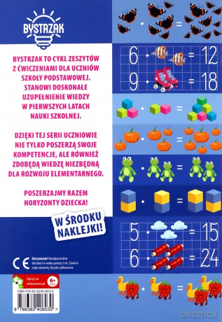 Bystrzak. Tabliczka mnożenia [KSIĄŻKA]