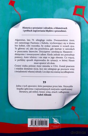 Chłopiec z latawcem - Khaled Hosseini [KSIĄŻKA]