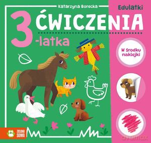 Edulatki. Ćwiczenia 3-latka [KSIĄŻKA]