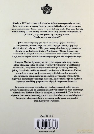 Elżbieta II. Ostatnia taka królowa - Marek Rybarczyk [KSIĄŻKA]