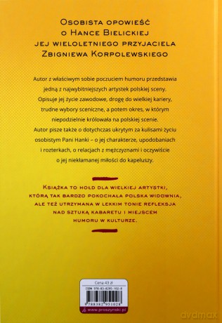 Hanka Bielicka. Umarłam ze śmiechu - Zbigniew Korpolewski [KSIĄŻKA]