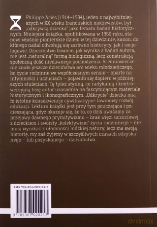Historia dzieciństwa - Philippe Aries [KSIĄŻKA]