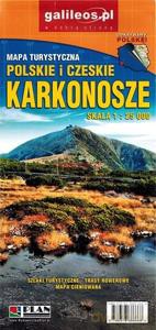 Karkonosze Polsko - Czeskie - mapa papierowa 1: 25 000