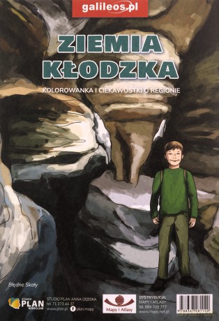 Kolorowanka - Ziemia Kłodzka. Kolorowanka i ciekawostki o regionie [KSIĄŻKA]