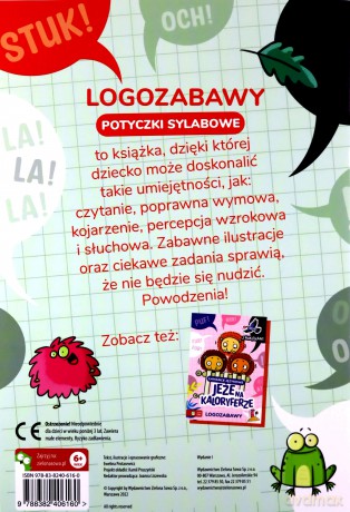 Logozabawy. Potyczki sylabowe. Chrząszcze w gąszczu - Ewelina Protasewicz [KSIĄŻKA]