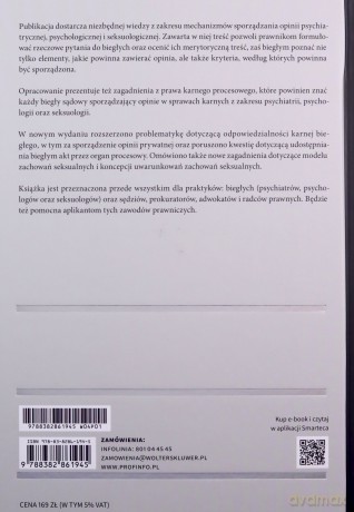 Metodyka pracy biegłego psychiatry, psychologa oraz seksuologa, w sprawach karnych, nieletnich oraz wykroczeń - A Depko, K Eichstaedt [KSIĄŻKA]