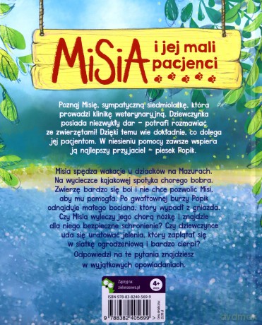 Misia i jej mali pacjenci. Wyjazd na Mazury - Aniela Cholewińska-Szkolik [KSIĄŻKA]