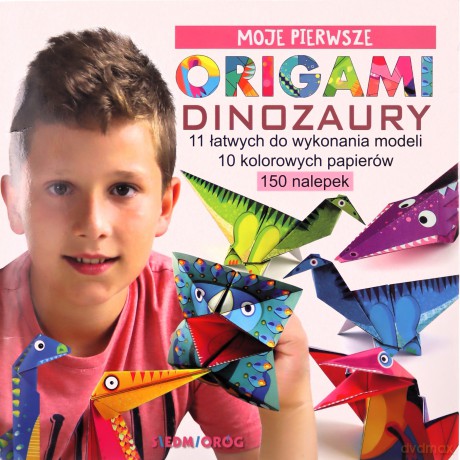 Moje pierwsze origami Dinozaury - Marcelina Grabowska-Piątek [KSIĄŻKA]