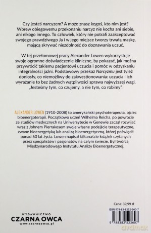 Narcyzm - Alexander Lowen [KSIĄŻKA]
