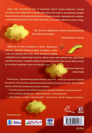 Nowe przygody skarpetek - Justyna Bednarek [KSIĄŻKA]