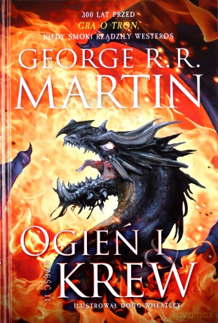 PAKIET Ogień i krew. (Tom 1/2) - George R.R Martin [KSIĄŻKA]