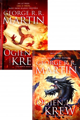 PAKIET Ogień i krew. (Tom 1/2) - George R.R Martin [KSIĄŻKA]