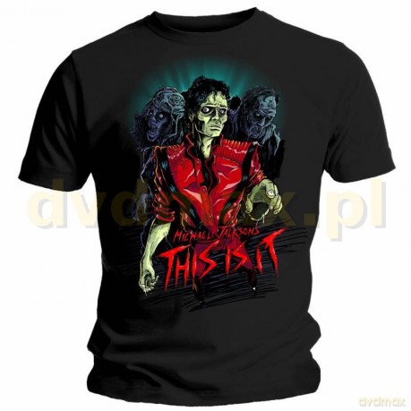 Michael Jackson: Zombie Black (M) [T-SHIRT]