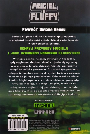 Powrót smoka kresu. Frigiel i Fluffy nieoficjalny przewodnik po świecie Minecraft - Nicolas Digard [KSIĄŻKA]